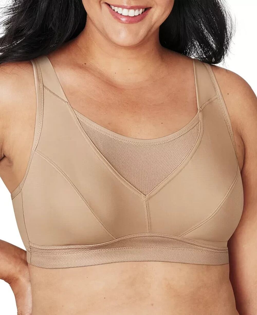 Playtex Women's Secrets Bounce Control Wireless Bra - Taupe SZ 42DD US4221